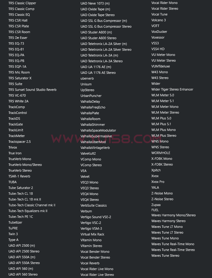 图片[8]-精选调试混音64位VST3插件包 一键安装可选路径600个宿主调音效果器合集v2.0 WiN-YU198-音频办公资源项目分享