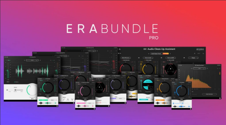 音频修复效果器accusonus ERA Bundle Pro WIN-YU198-音频办公资源项目分享