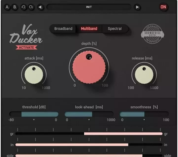闪避效果器插件 Soundevice Digital VoxDucker v1.5 WIN-雨创网-音频资源项目分享平台