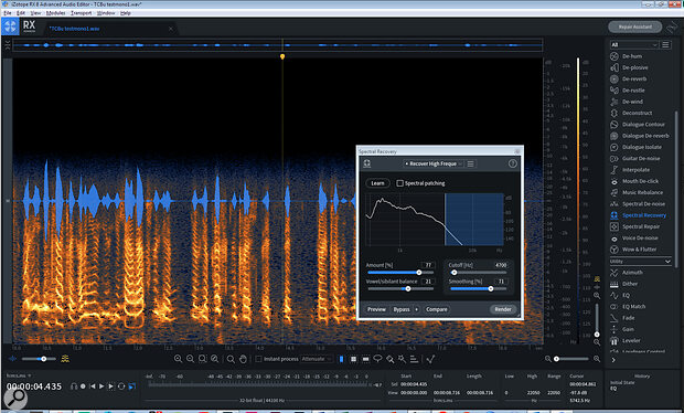 人声音频处理工具 iZotope RX8 WIN-YU198-音频办公资源项目分享