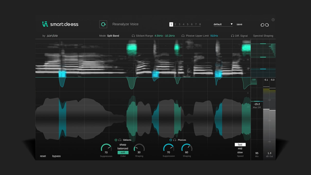 智能齿音消除插件 Sonible Smartdeess v1.0.0 WIN-雨创网-音频资源项目分享平台