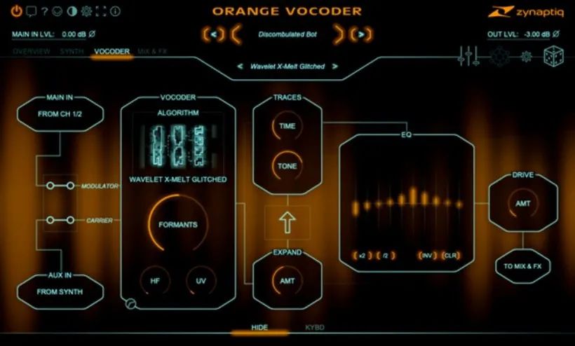 最强人声塑形插件 Zynaptiq ORANGE VOCODER v4.0.1 WIN-雨创网-音频资源项目分享平台