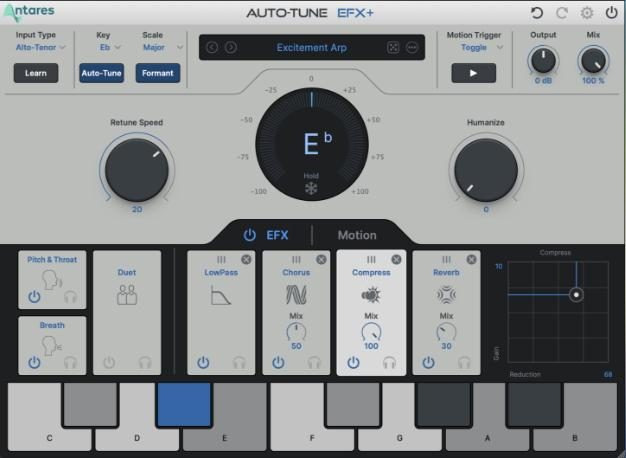 第十代强大的人声效果器插件 Antares Auto-Tune EFX+ v10.0 CE-V.R-雨创网-音频资源项目分享平台