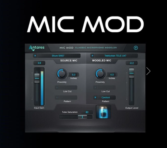 建模麦克风插件 Antares Mic Mod v4.3.0 WIN-雨创网-音频资源项目分享平台