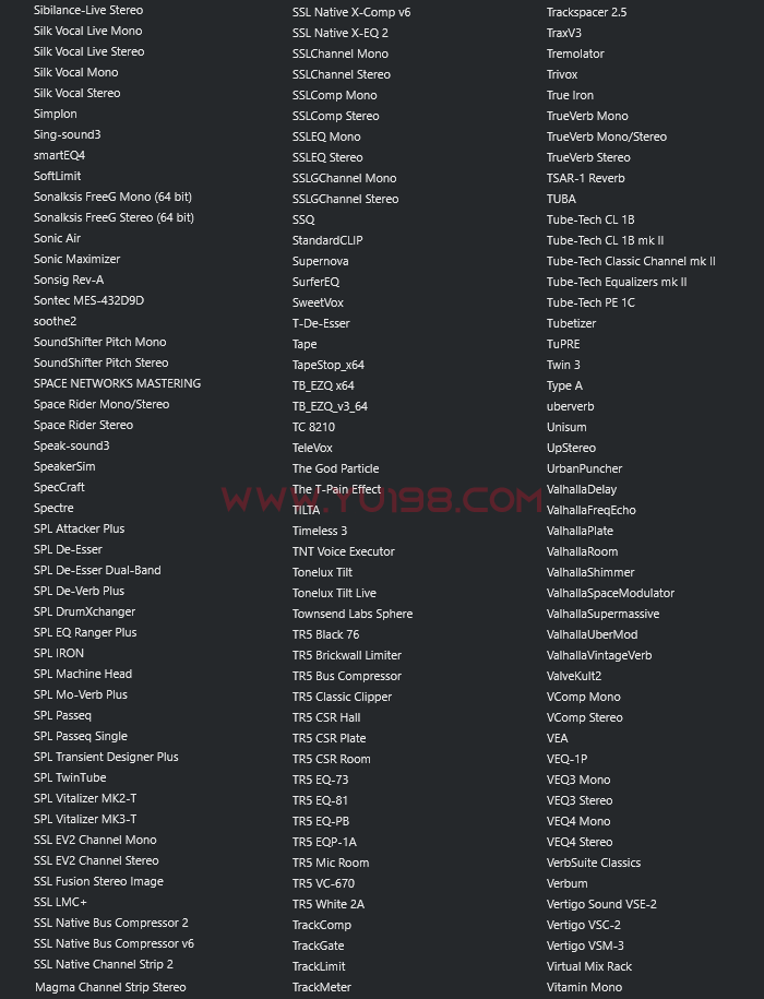 图片[8]-最新调试混音插件包64位VST3 可选路径一键安装550个调音精选效果器合集v3.0 WiN