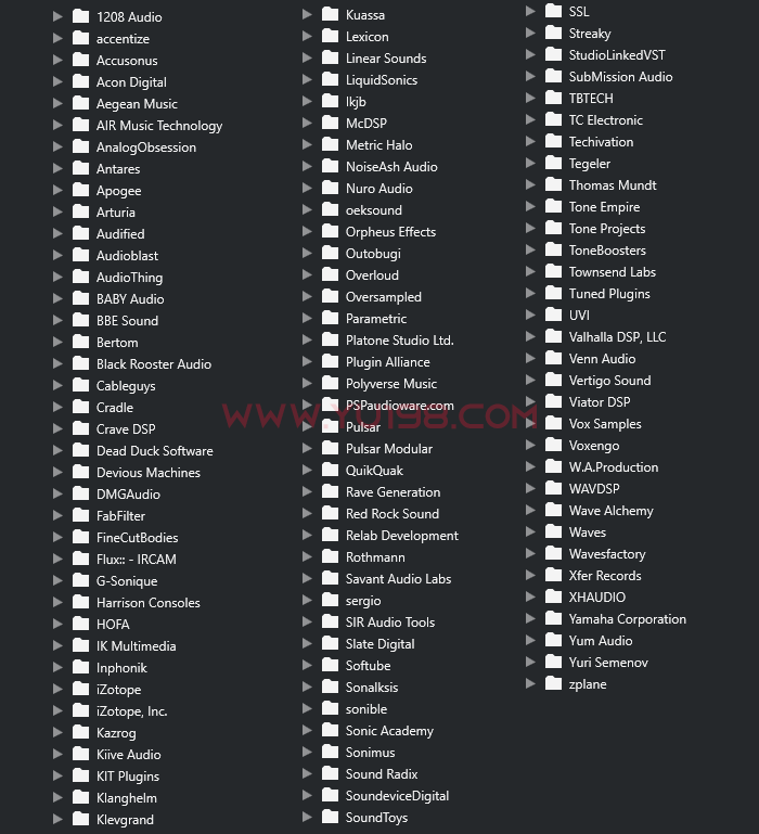 图片[3]-最新调试混音插件包64位VST3 可选路径一键安装550个调音精选效果器合集v3.0 WiN