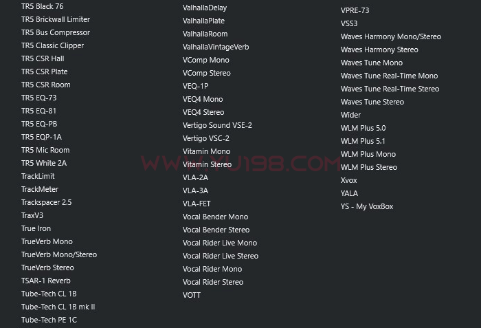 图片[5]-2025最新精选调试插件包64位VST3 一键安装效果器合集4G WiN 支持定制-YU198-音频办公资源项目分享