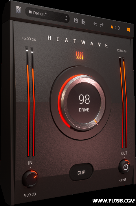 一键饱和效果器 Slate Digital Heatwave v1.0.0 WIN-YU198-音频办公资源项目分享