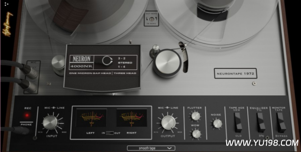 磁带饱和器 Audio Singularity Neurontape 1972 WIN-YU198-音频办公资源项目分享