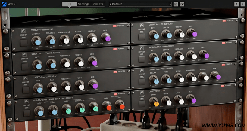 复古多效果器-Martinic AXFX v1.0.0 WiN-YU198-音频办公资源项目分享
