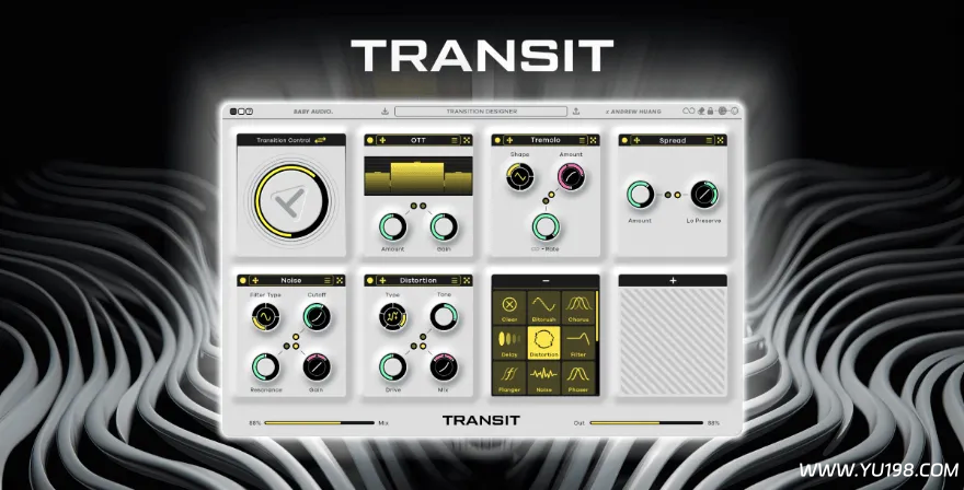 BABY Audio Transit v1.0.0 静态混音过渡 FX插件-YU198-音频办公资源项目分享