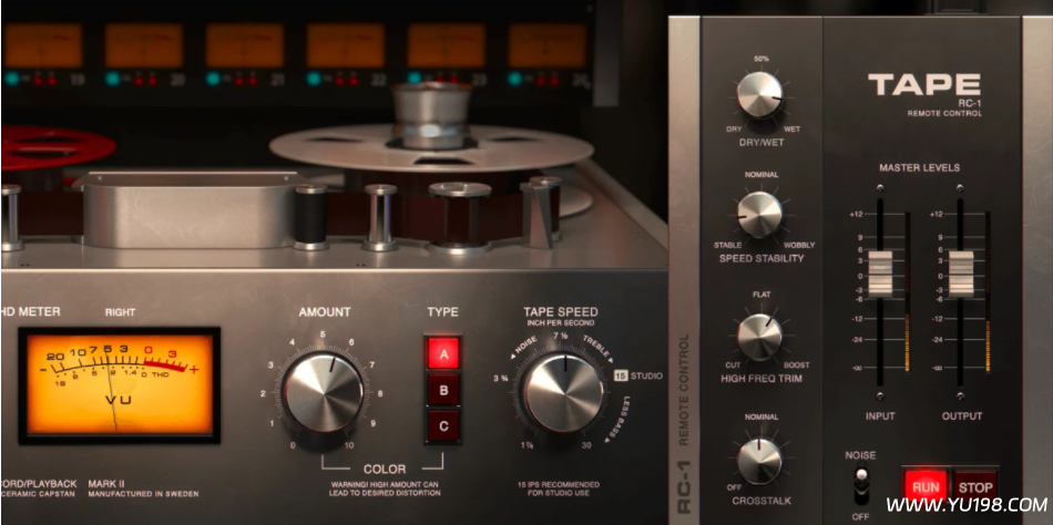 磁带效果模拟器 – Softube Tape v2.5.9 WiN-YU198-音频办公资源项目分享