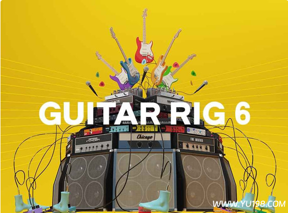Native Instruments Guitar Rig 6 Pro v6.2.3 WiN-YU198-音频办公资源项目分享