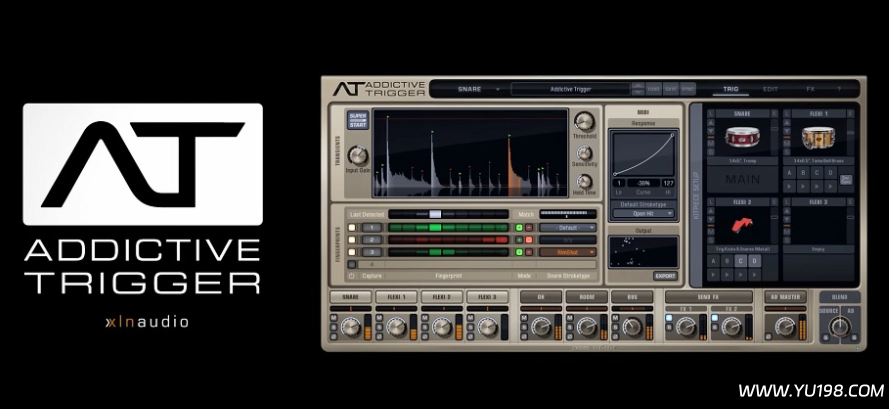 智能鼓点替换插件 XLN Audio Addictive Trigger Complete v1.3.5.1 WIN-YU198-音频办公资源项目分享