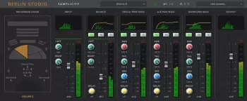 话筒捕捉声学视角插件 Samplicity Berlin Studio v1.1.0 WiN-YU198-音频办公资源项目分享