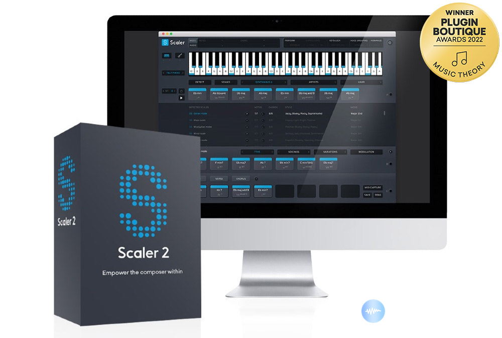智能和弦写歌助手 Plugin Boutique Scaler 2 v2.8 Win/Mac-YU198-音频办公资源项目分享