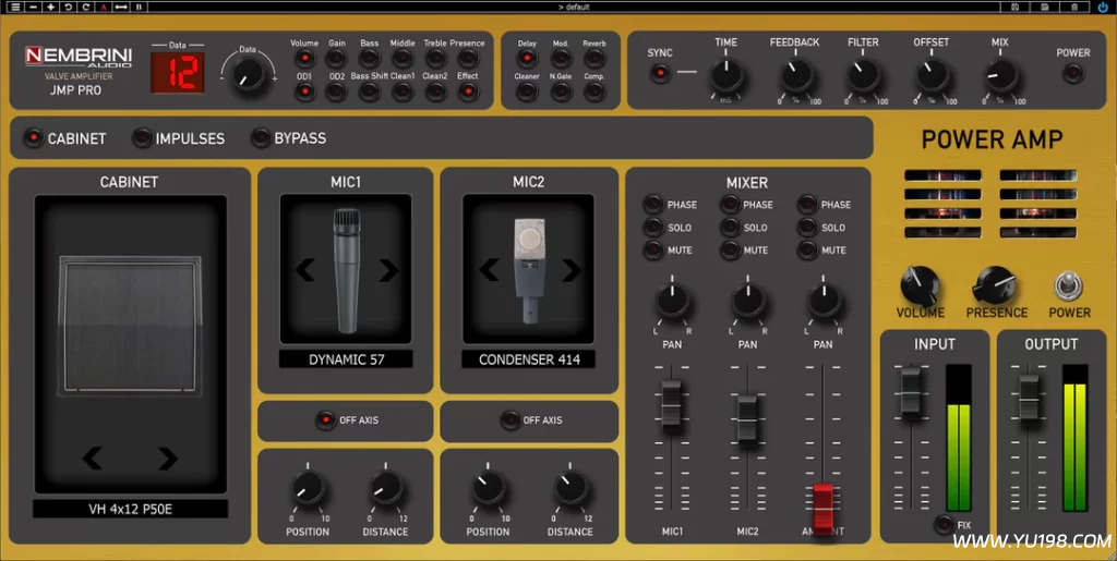 电子管放大器 Nembrini Audio JMP Pro Valve Guitar Amplifier v1.0.0 WiN-YU198-音频办公资源项目分享