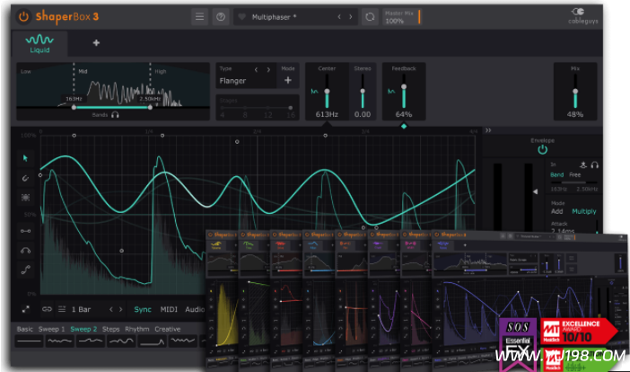 节奏灵感盒子 Cableguys ShaperBox 3 v3.1.1 WIN-YU198-音频办公资源项目分享