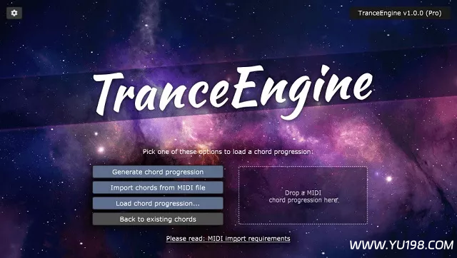 乐句自动生成插件 FeelYourSound Trance Engine Pro v1.0.0 WiN/MAC-YU198-音频办公资源项目分享