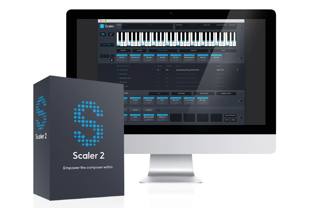 写歌助手和弦插件 Plugin Boutique Scaler 2 v2.7.0 Regged WiN/macOS-YU198-音频办公资源项目分享