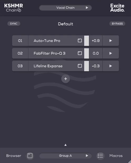 实用效果器工具 Excite Audio KSHMR Chain v1.0.0 Regged WIN/macOS-YU198-音频办公资源项目分享