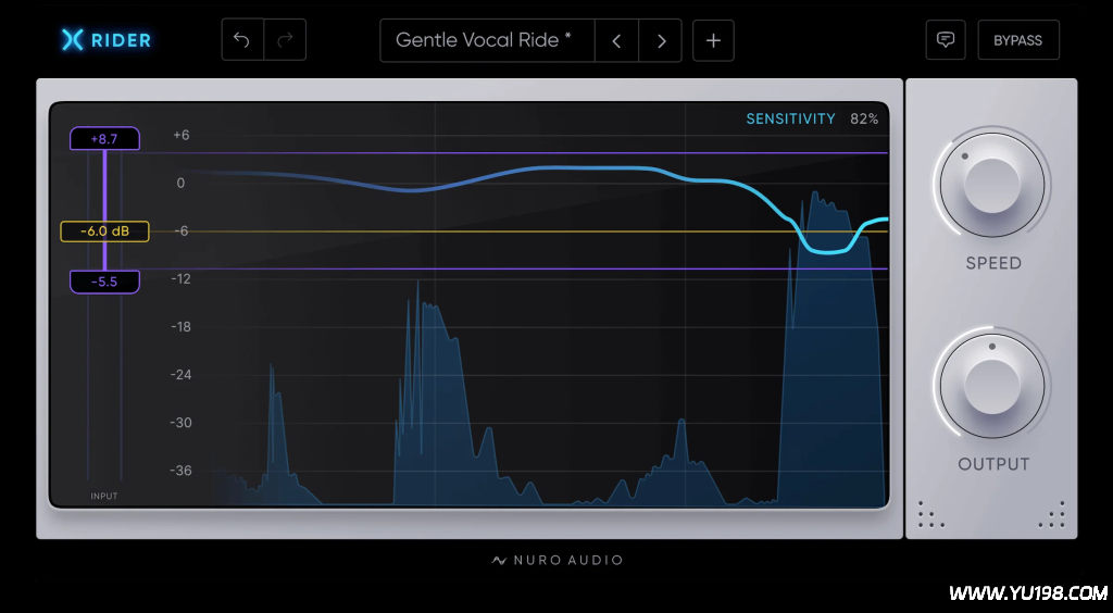 智能响度效果器 Nuro Audio Xrider v1.0.1 WIN（稳定修复版）-YU198-音频办公资源项目分享