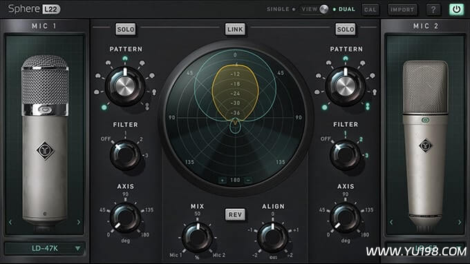 虚拟话筒模拟插件 Townsend Labs Sphere L22 V1.5 WiN&MAC-YU198-音频办公资源项目分享