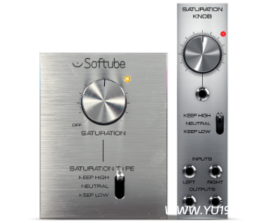 饱和器插件 Softube Saturation Knob v2.5.9-R2R WIN-YU198-音频办公资源项目分享