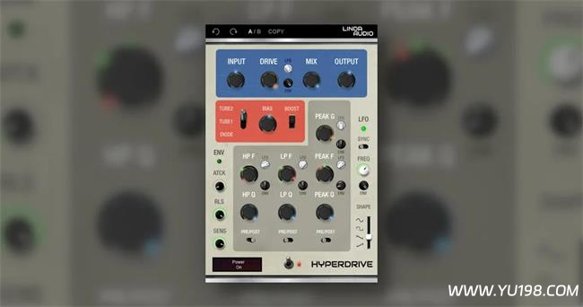 多功能饱和效果器 Linda Audio Hyperdrive V1.0.0-YU198-音频办公资源项目分享