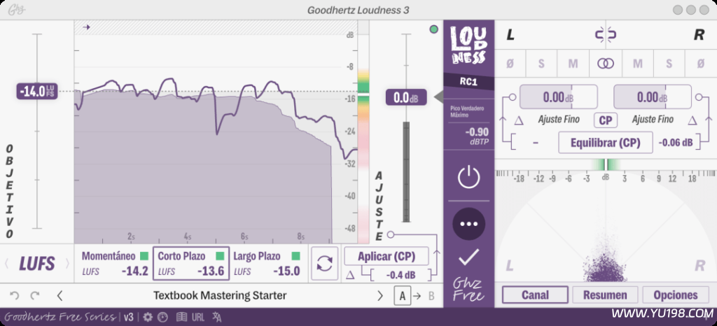 响度插件 Goodhertz Loudness 3 V3.9.3-WiN&MAC-YU198-音频办公资源项目分享