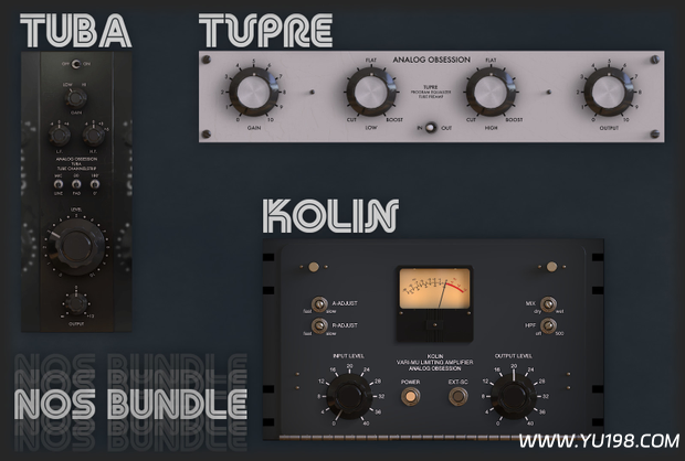 Analog Obsession NOS Bundle Tuba TuPre Kolin 2021.3 WIN-YU198-音频办公资源项目分享