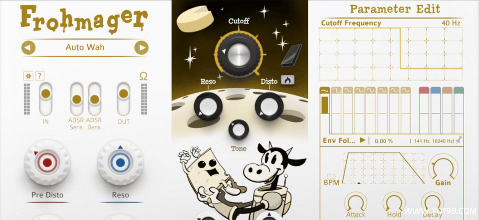 滤波器插件 OhmForce Frohmager V1.10-WIN&MAC-YU198-音频办公资源项目分享