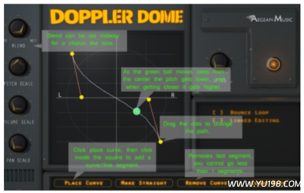 多普勒效应插件 Aegean Music Doppler Dome V1.0 WIN&MAC-YU198-音频办公资源项目分享