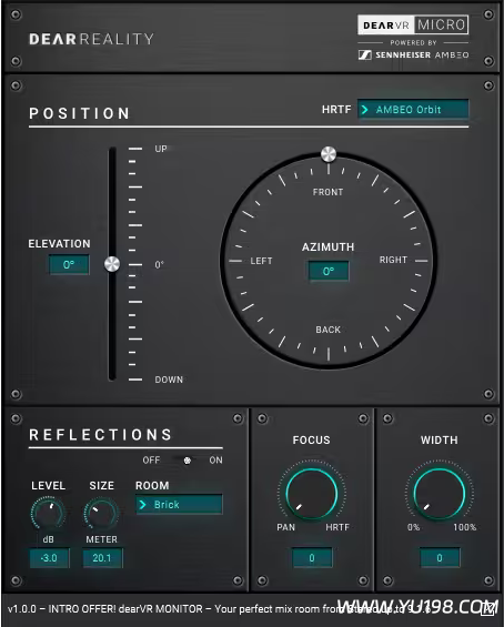 Dear Reality DearVR Micro V1.0.2 WiN&MAC-YU198-音频办公资源项目分享