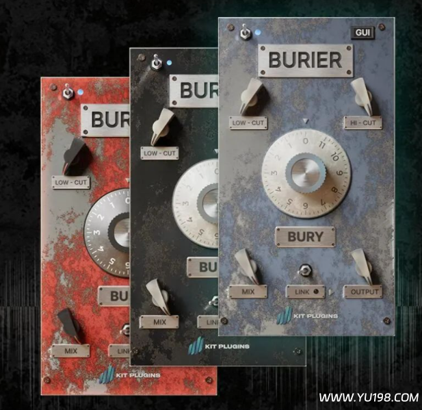饱和度和滤波器 Kit Plugins Burier V2.0.1 WiN&MAC-YU198-音频办公资源项目分享