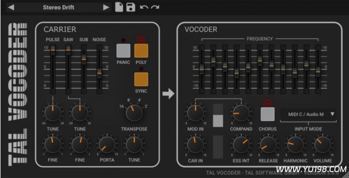 Togu Audio Line TAL Vocoder 2 V3.0.0 WiN&MAC-YU198-音频办公资源项目分享