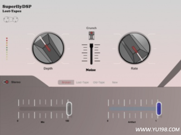磁带模拟器插件 SuperflyDSP Lost-Tapes V1.1.21.1.5 WiN&MAC-YU198-音频办公资源项目分享