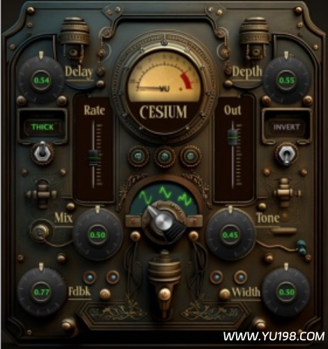 Green Oak Cesium V1.0.0 WiN&MacOS-YU198-音频办公资源项目分享