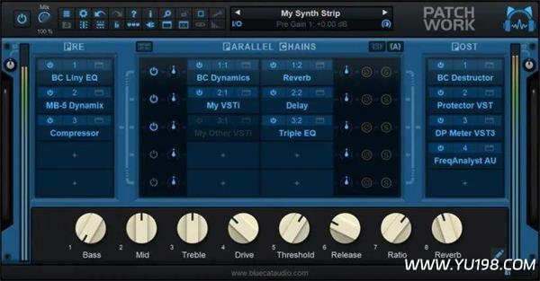 Blue Cat Audio Blue Cats PatchWork V2.65 WIN&MAC-YU198-音频办公资源项目分享