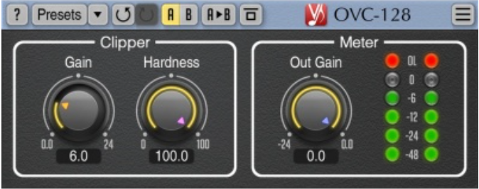 过采样削波插件 Voxengo OVC-128 WIN-YU198-音频办公资源项目分享
