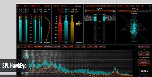 插件联盟 SPL HawkEye v1.1.0 VST3 AAX x64 R2R 分析仪 WIN-YU198-音频办公资源项目分享