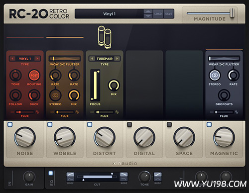XLN Audio RC-20 Retro Color v1.0.3 复古效果器插件 WIN-YU198-音频办公资源项目分享