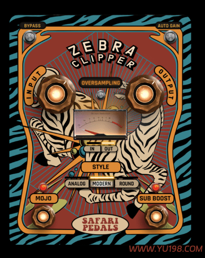 Safari Pedals Zebra Clipper v1.0.82 Keys-BUBBiX WIN-YU198-音频办公资源项目分享