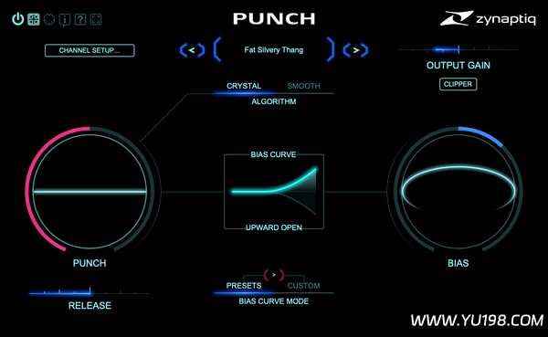 智能动态轮廓插件 Zynaptiq PUNCH v1.0.0 WIN-YU198-音频办公资源项目分享