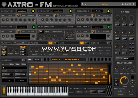 Psytrance Plugins AXTRO-FM v1.0 WiN-YU198-音频办公资源项目分享