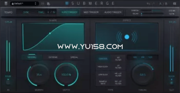 自动侧链效果插件 Slate Digital Submerge v1.0.1 R2R WiN-YU198-音频办公资源项目分享