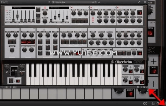 GForce Oberheim OB-X v1.0.0 Win/macOS-YU198-音频办公资源项目分享