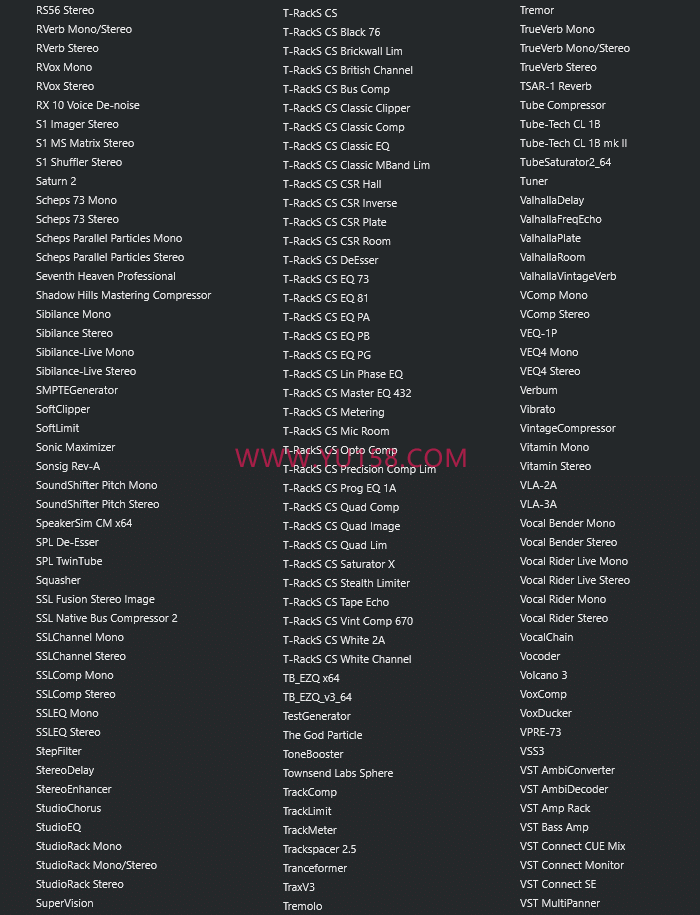 图片[4]-新版混音调试插件包64位VST3套装 一键安装效果器合集3G WiN-YU198-音频制作办公资源分享
