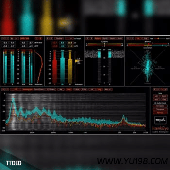 插件联盟音频测量插件 Plugin Alliance SPL HawkEye v1.0.0 一键安装版 WiN-YU198-音频制作办公资源分享