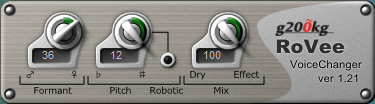 g200kg Rovee v1.21 桥接64位变声插件 一键安装版 WiN-YU198-音频制作办公资源分享